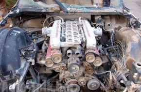 Iraqis destroyed Uday Hussein Ferrari