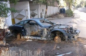 Iraqis destroyed Uday Hussein Ferrari