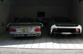 Mercedes and Jaguar in Dubai