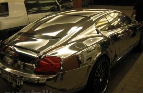 Chrome Bentley Continental GT Speed