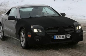 Spy Shots of 08 Mercedes CLK