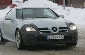 Spy Shots of 08 Mercedes SL