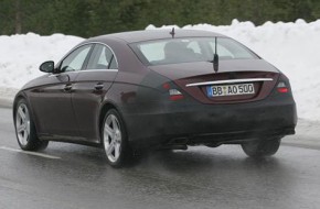 Spy Shots of 08 Mercedes CLS