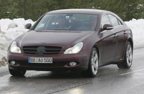 Spy Shots of 08 Mercedes CLS