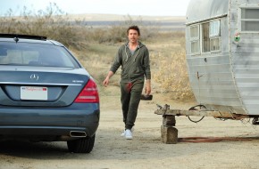 Robert Downey Jr. with Mercedes-Benz S400 HYBRID