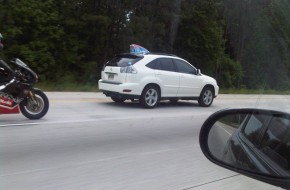 Lexus Pizza Delivery SUV