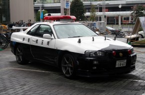 Nissan Skyline Police Car