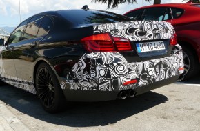 2012 BMW M5 Spy Shots