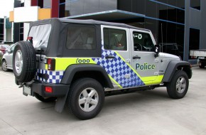 Australian Police Jeep Wrangler
