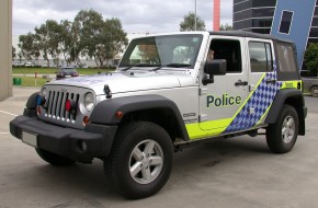 Australian Police Jeep Wrangler