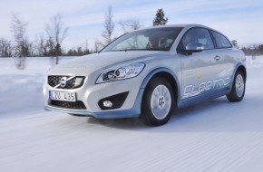 Volvo C30 Electric Winter Testing