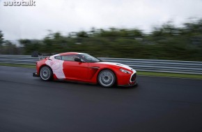 Aston Martin V12 Zagato at the Nurburgring