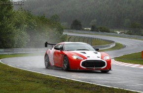 Aston Martin V12 Zagato at the Nurburgring