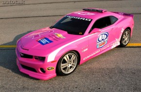 Pink Camaro NASCAR pace car
