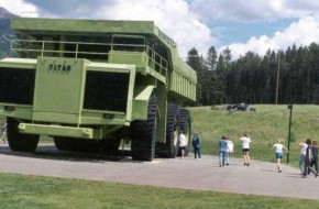 Gigantic Mine Truck