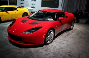 2012 New York International Auto Show Lotus Booth