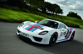 Porsche 918 Spyder Martini Livery