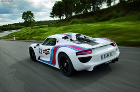 Porsche 918 Spyder Martini Livery