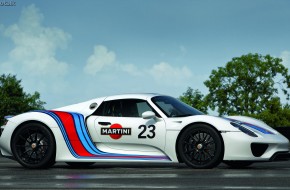 Porsche 918 Spyder Martini Livery