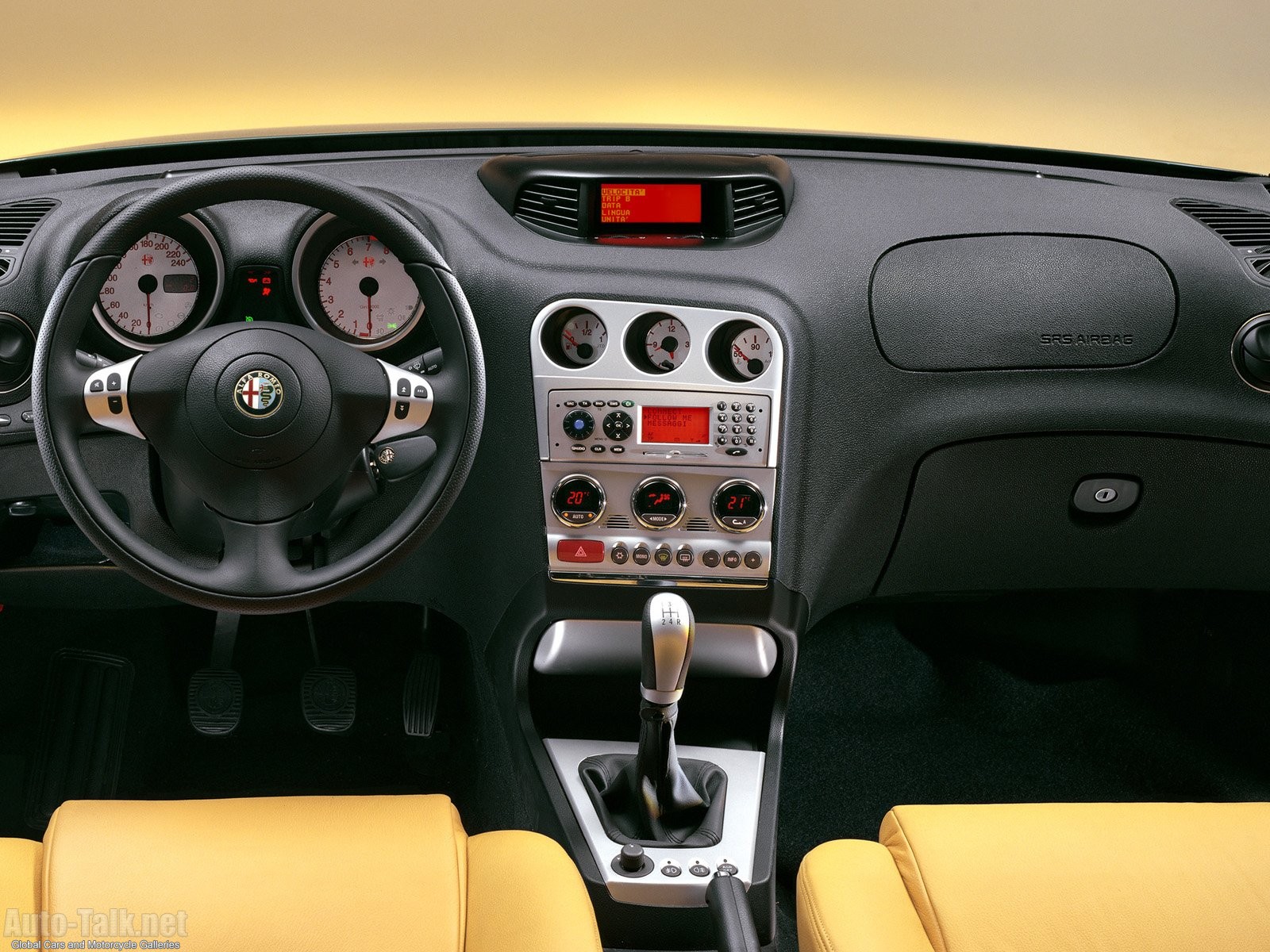 156 Interior Front - Alfa Romeo