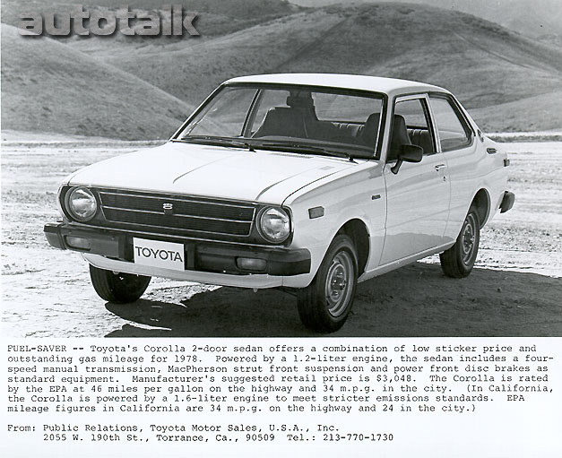 1978 Toyota Corolla
