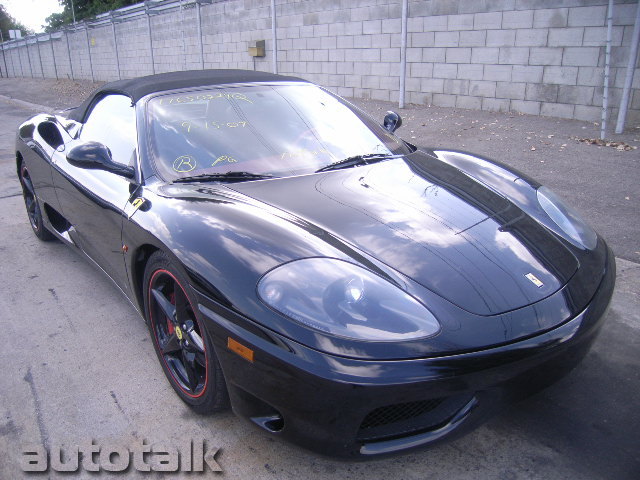 2003 FERRARI 360 SPIDER 3.6L 8