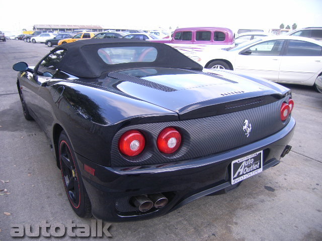2003 FERRARI 360 SPIDER 3.6L 8