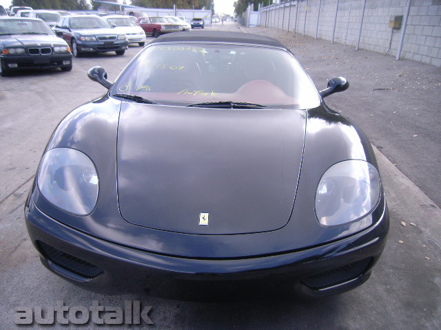 2003 FERRARI 360 SPIDER 3.6L 8