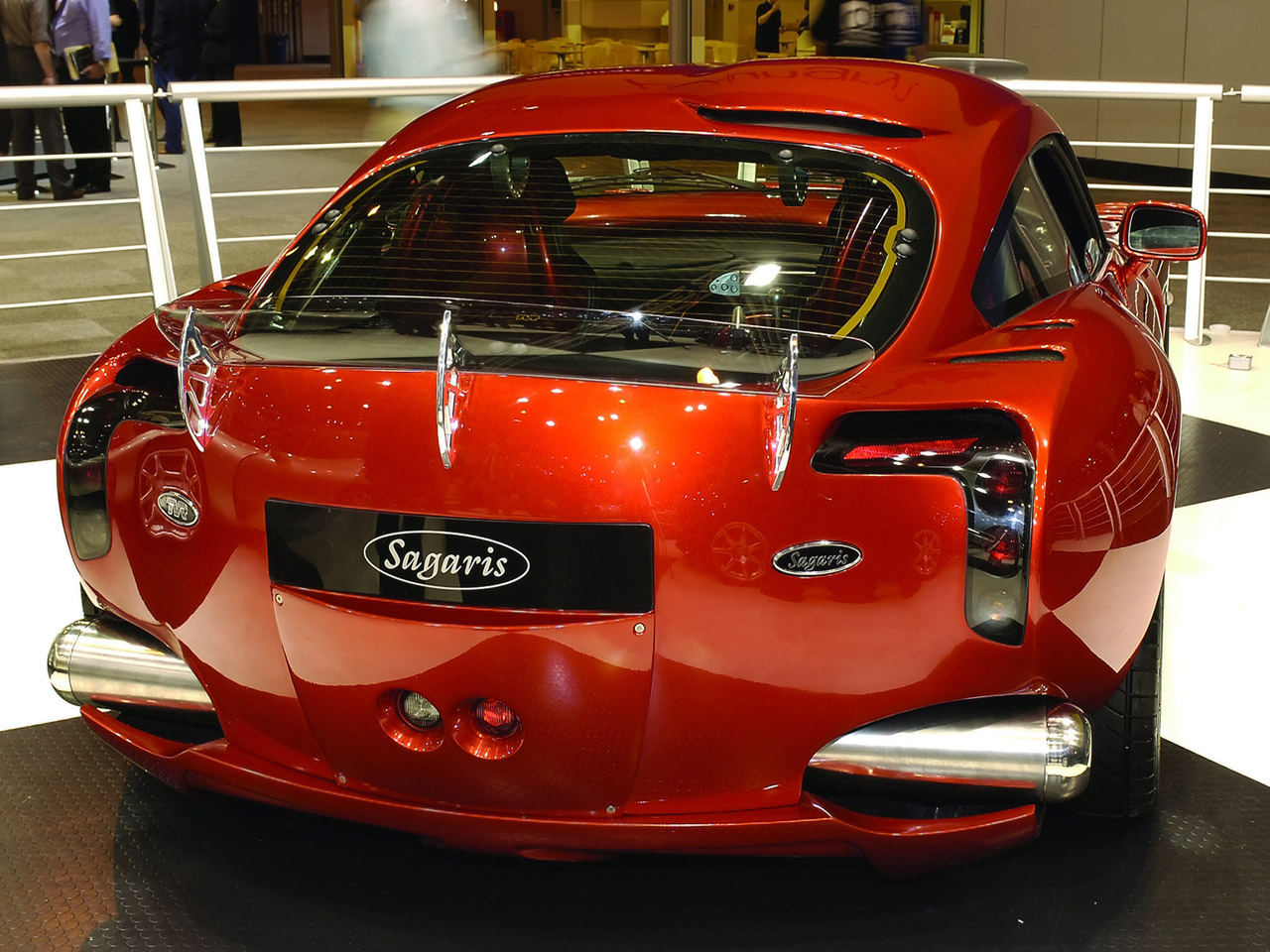 2004 TVR Sagaris Rear View