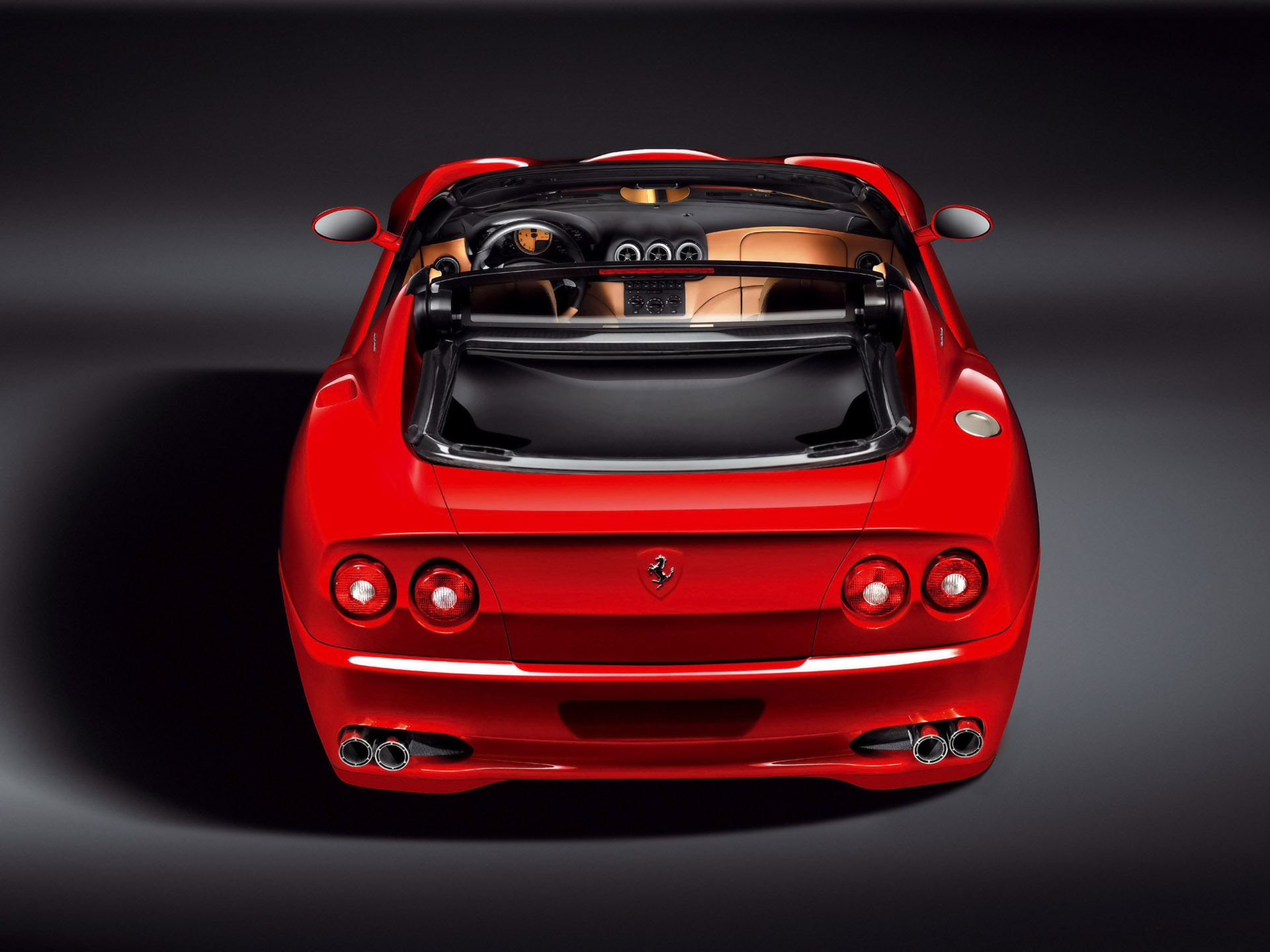 2005 Ferrari 575 Superamerica rear view