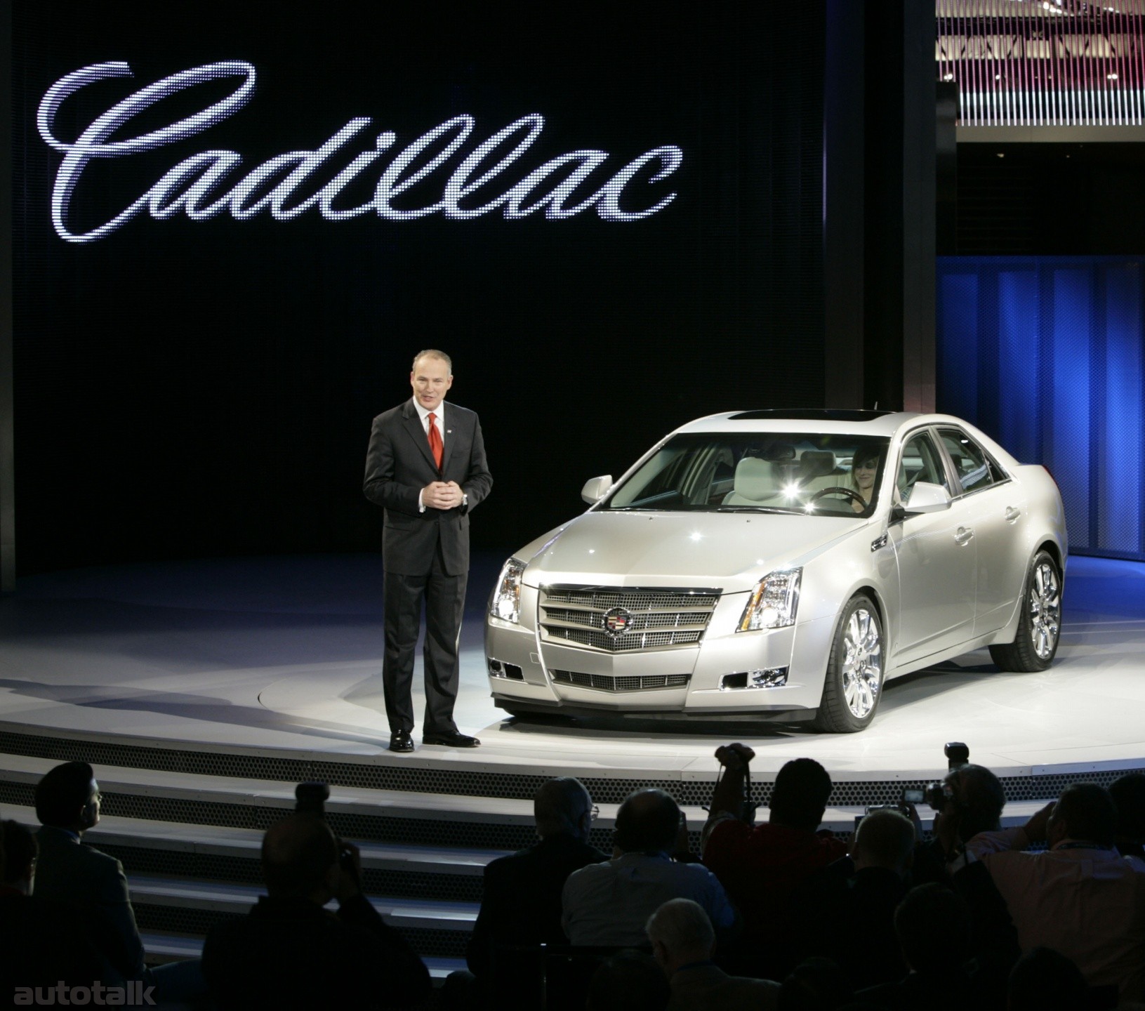 2008 Cadillac CTS Unveiled At Detroit Auto Show