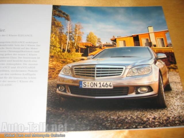 2008 Mercedes-Benz C-Class brochure