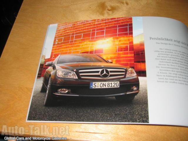 2008 Mercedes-Benz C-Class brochure