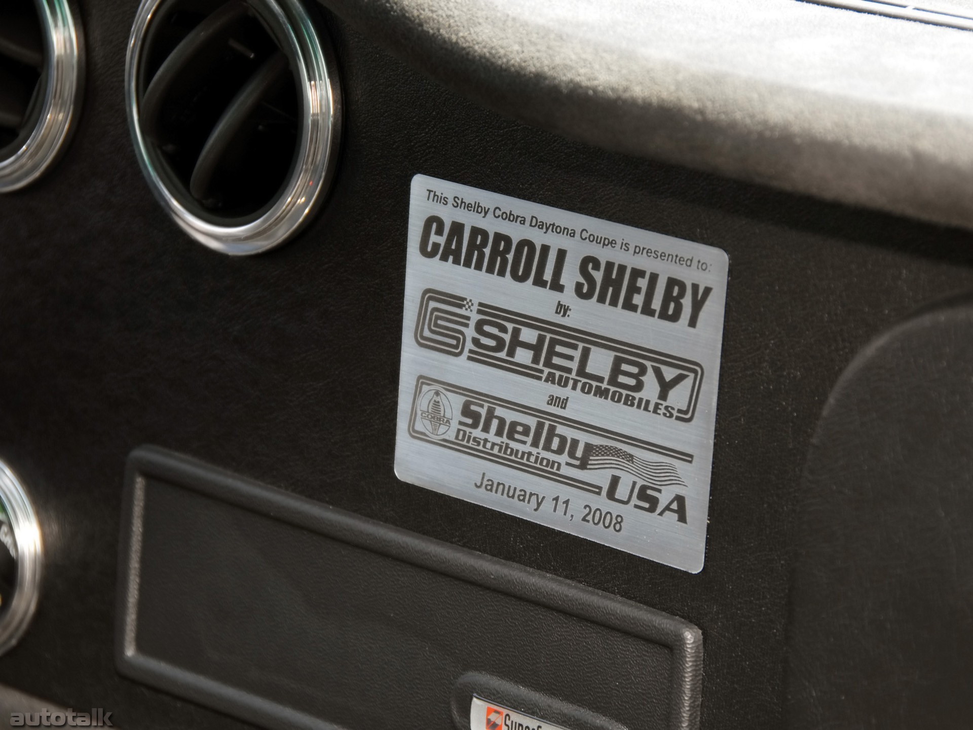 2008 Superformance Shelby Cobra Daytona Coupe
