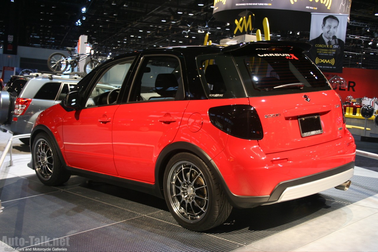 2008 Suzuki SX-4 Road Race at Chicago Auto Show