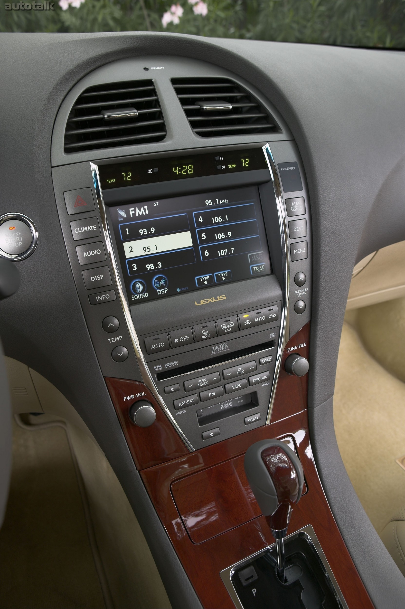 2009 Lexus ES 350 Radio