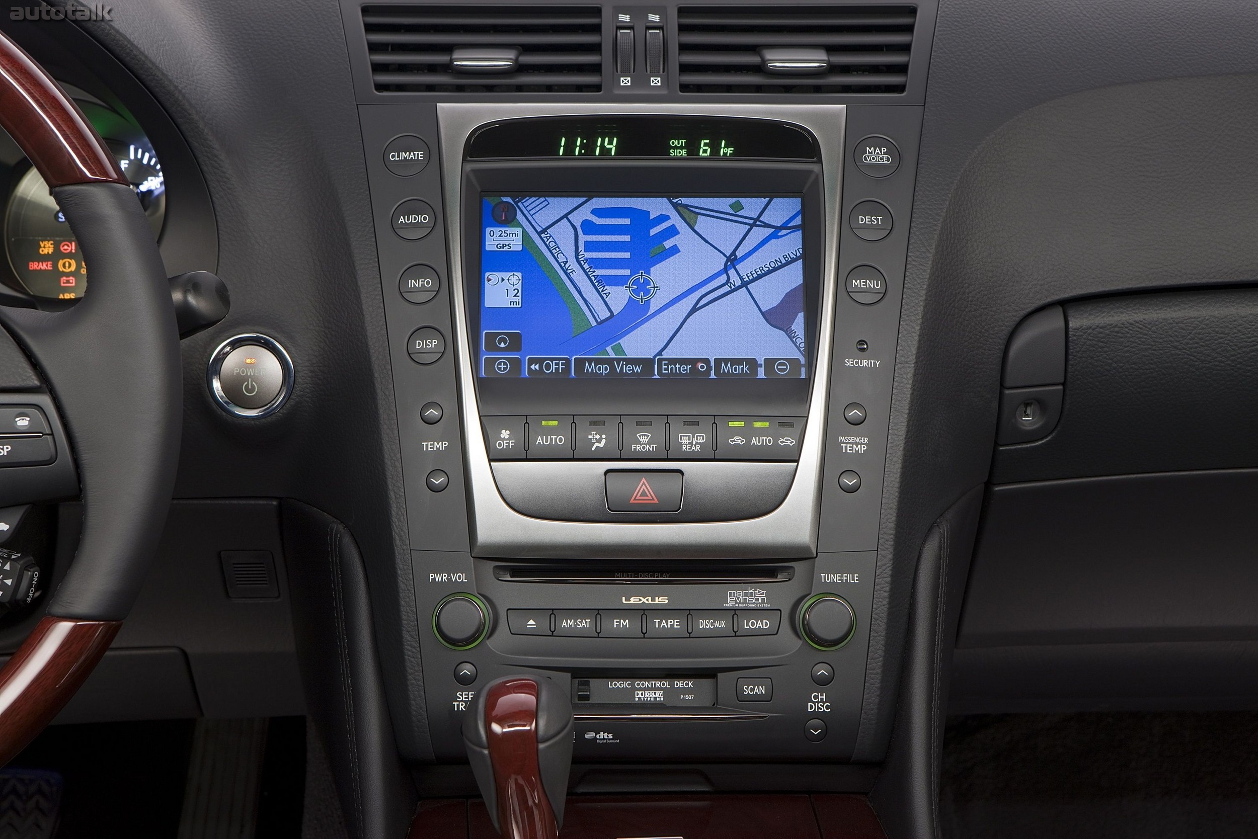 2009 Lexus GS 450h Navigation