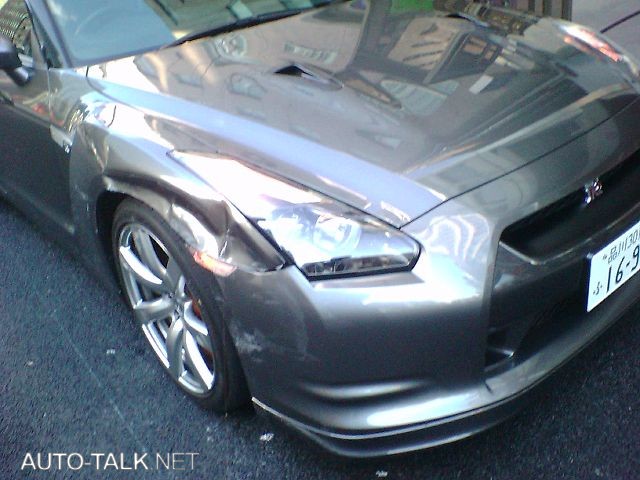 2009 Nissan GT-R Wreck
