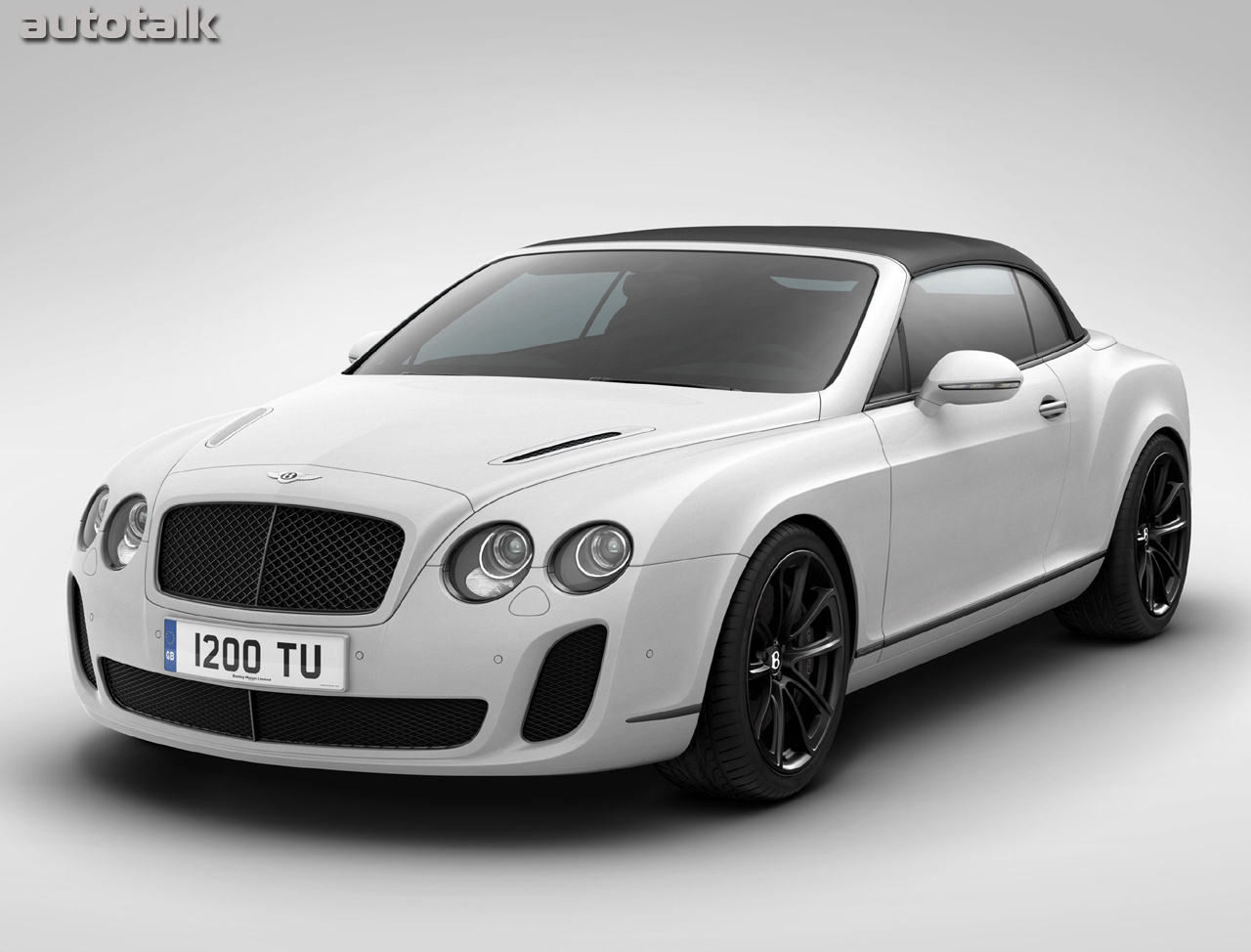 2011 Bentley Continental Supersports Ice Speed Record Convertible