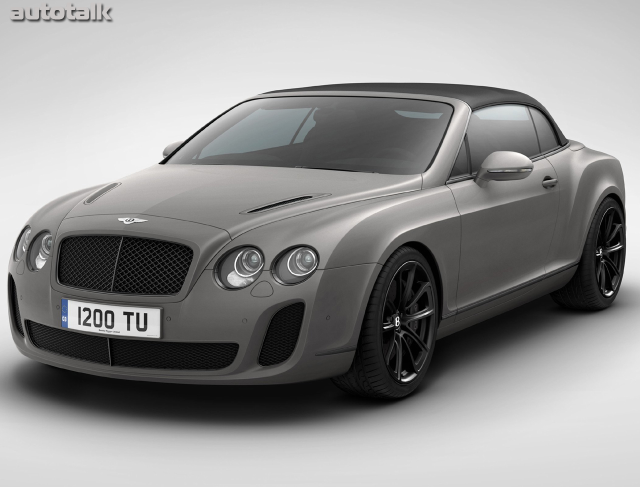2011 Bentley Continental Supersports Ice Speed Record Convertible
