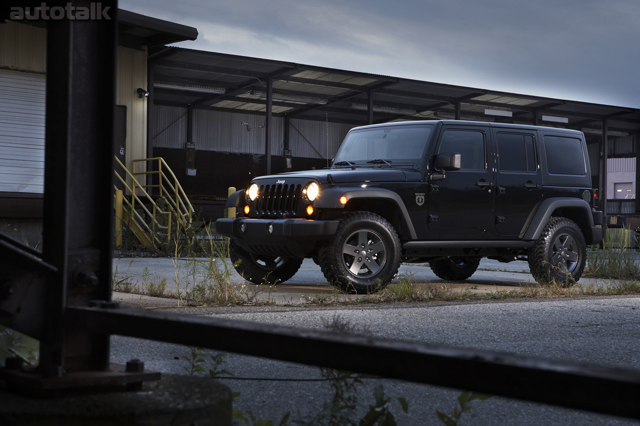 2011 Jeep Wrangler Call Of Duty Black Ops Edition