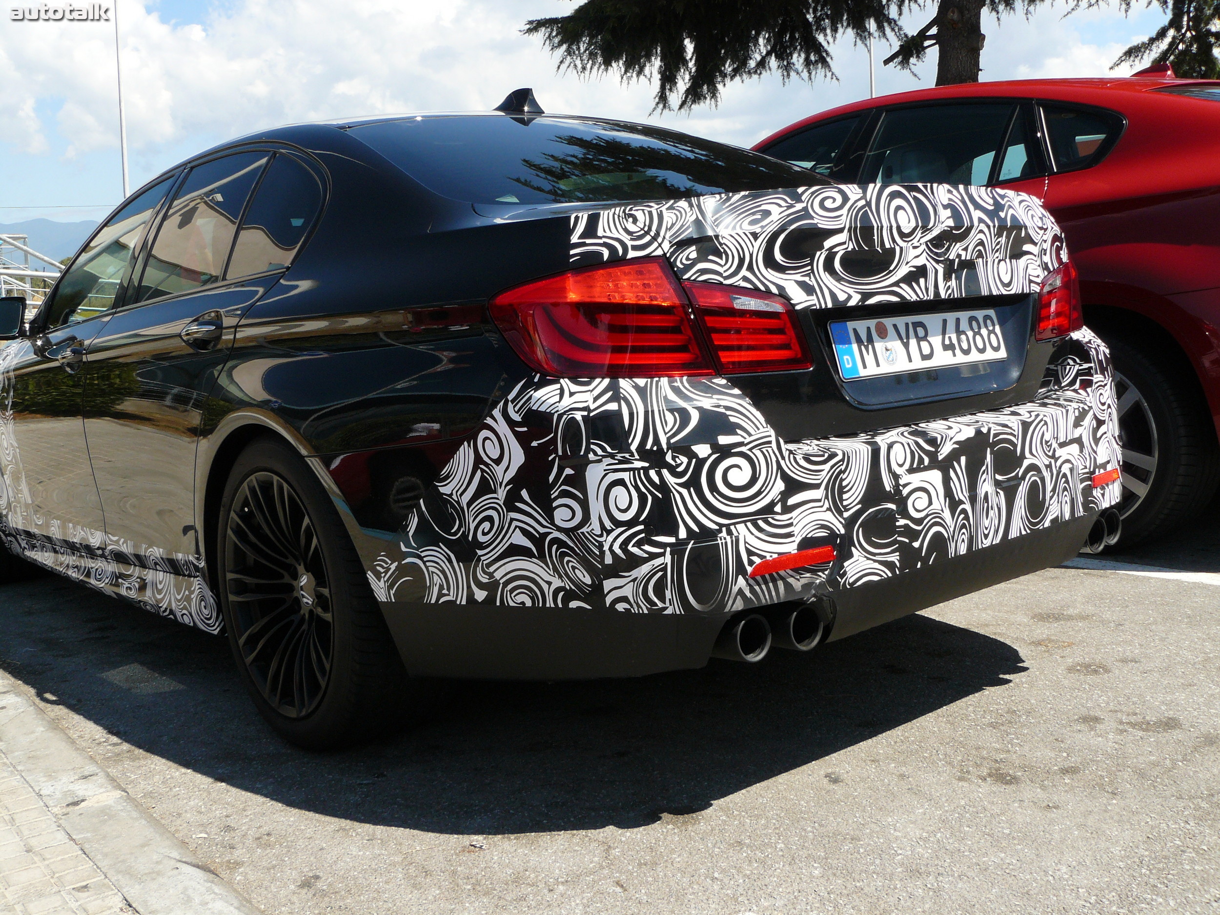 2012 BMW M5 Spy Shots