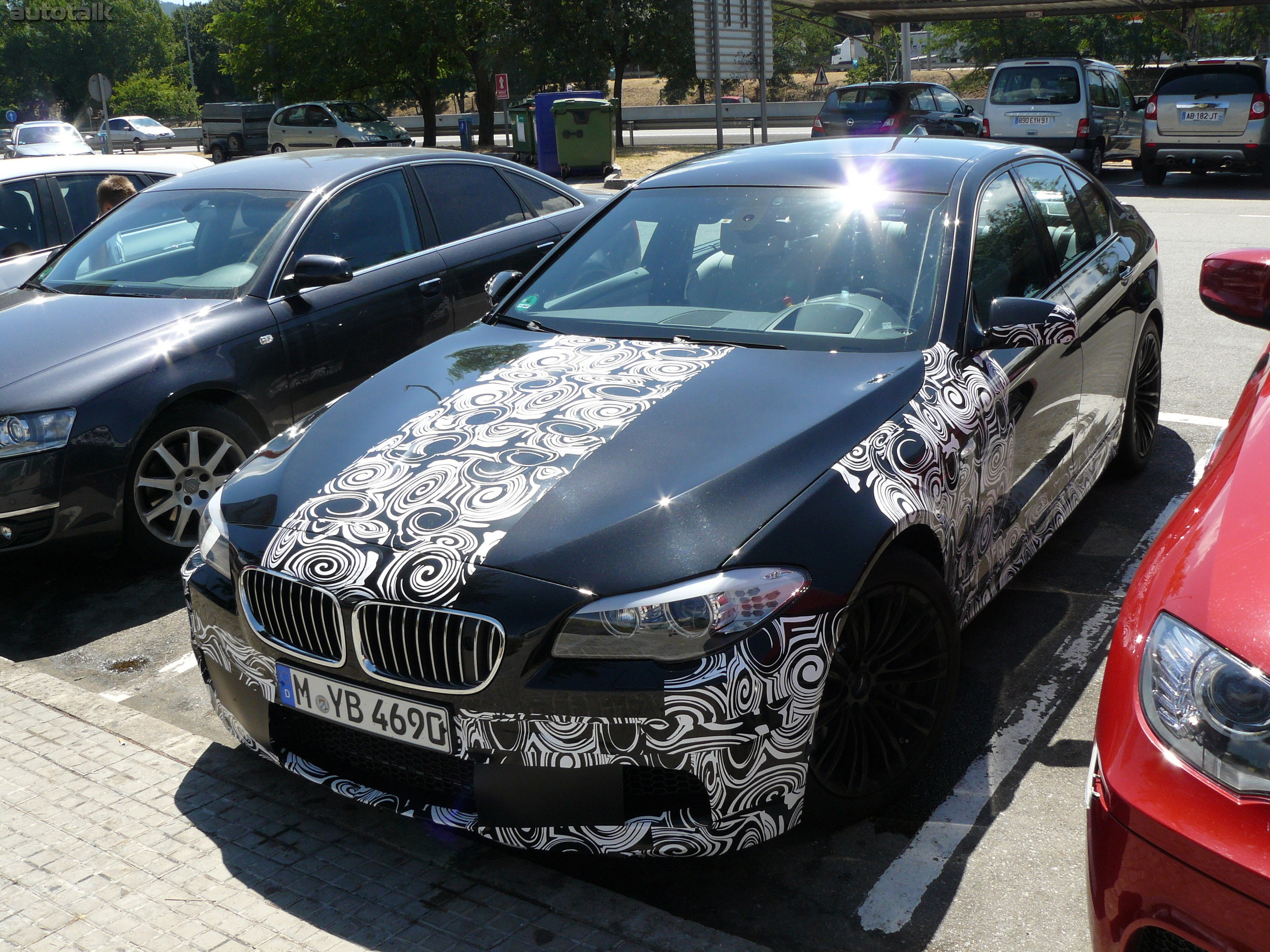 2012 BMW M5 Spy Shots