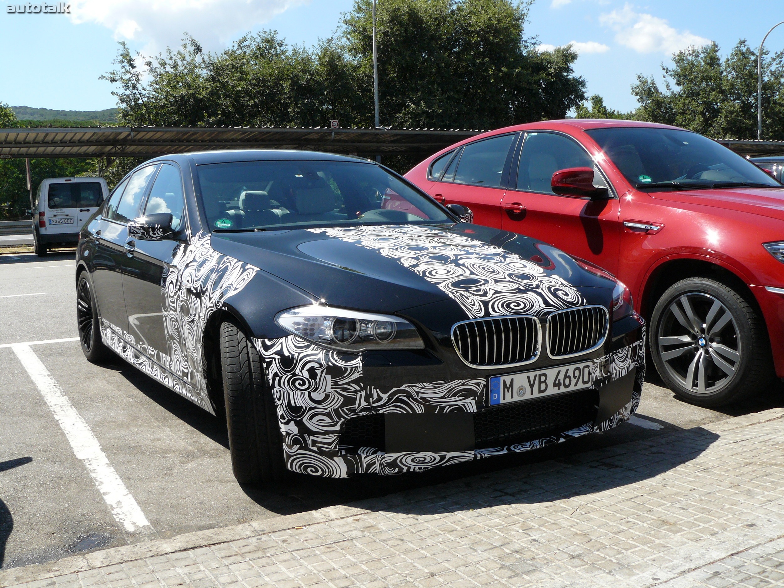 2012 BMW M5 Spy Shots