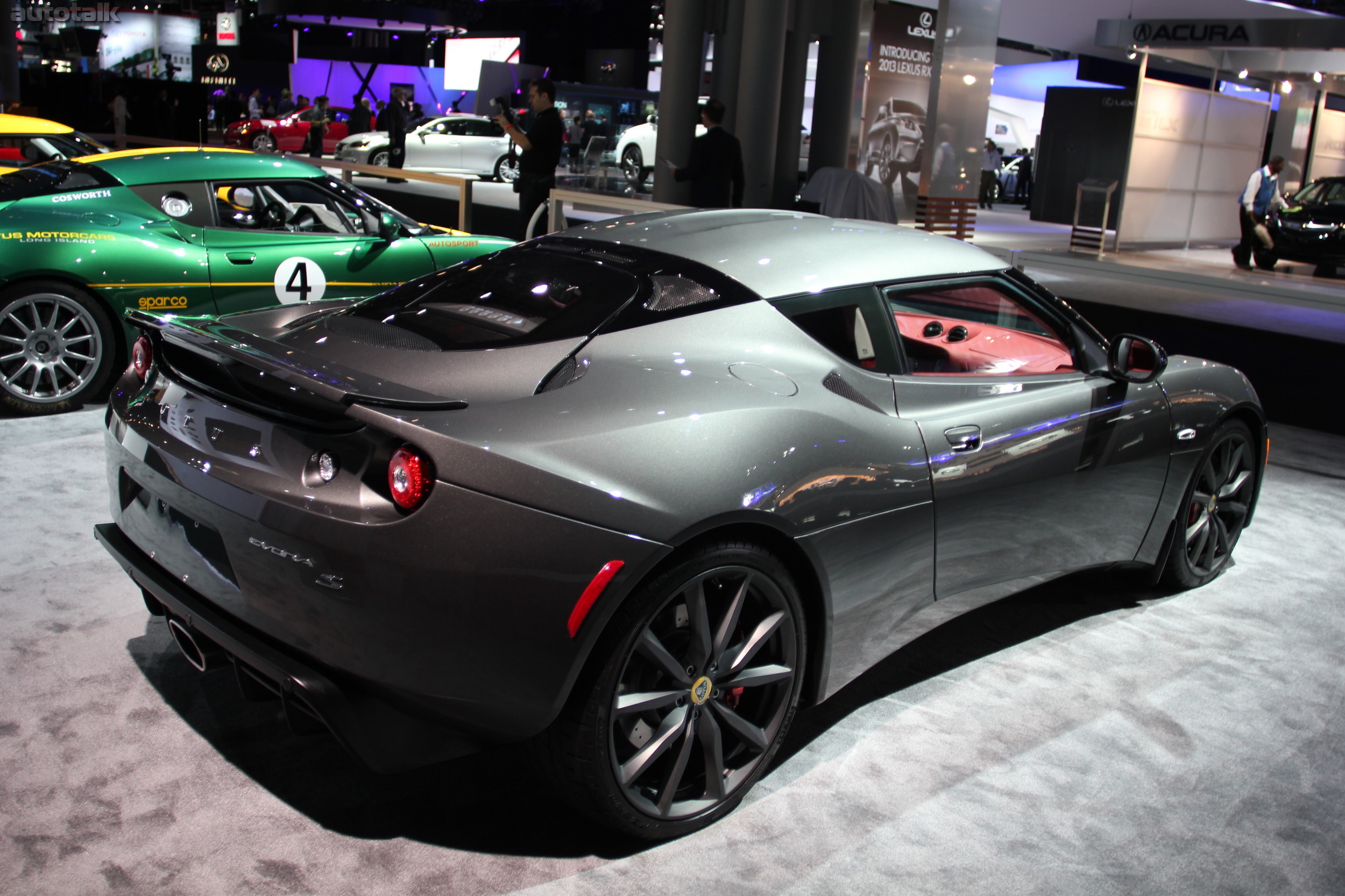 2012 New York International Auto Show Lotus Booth