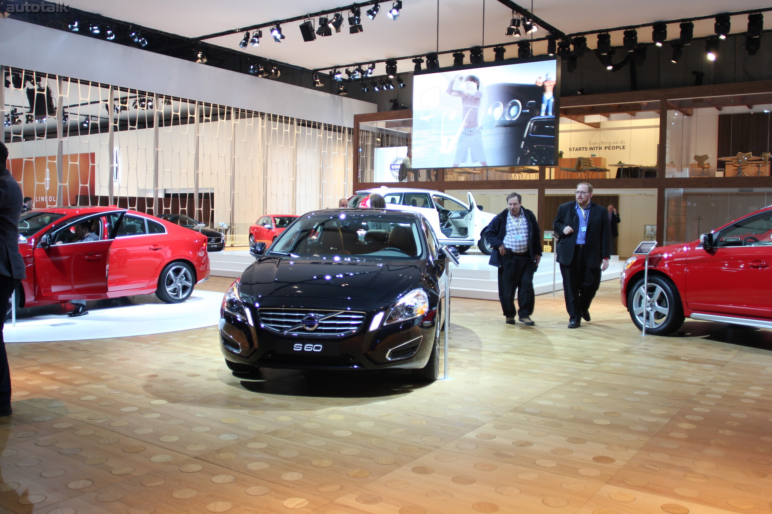 2012 New York International Auto Show Volvo Booth