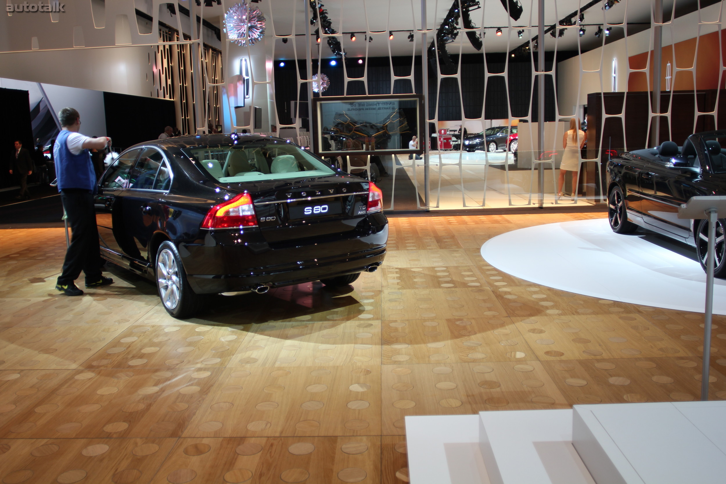 2012 New York International Auto Show Volvo Booth