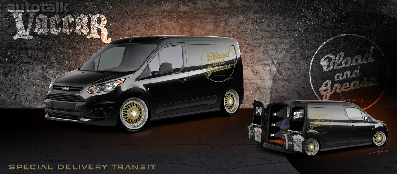 2014 Ford Transit Connect SEMA Teasers