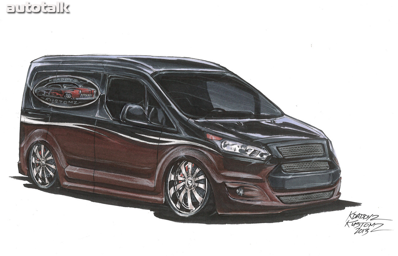 2014 Ford Transit Connect SEMA Teasers