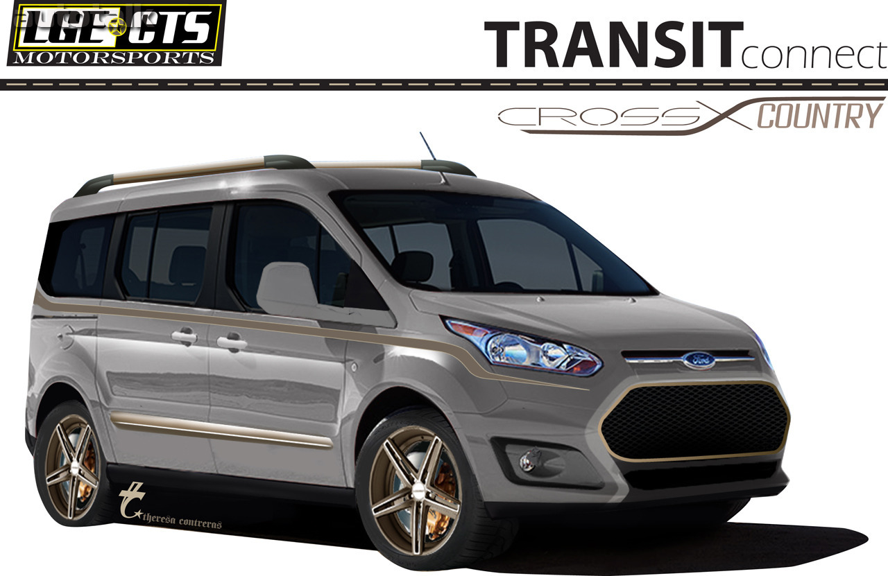 2014 Ford Transit Connect SEMA Teasers